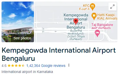 Bangalore International Airport Assistance 