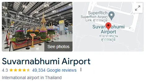 Bangkok International Airport Assistance 