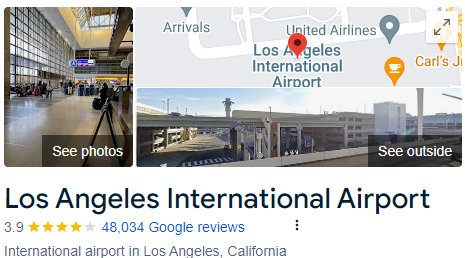 Los Angeles International Airport Assistance
