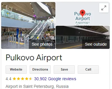 Pulkovo International Airport Assistance