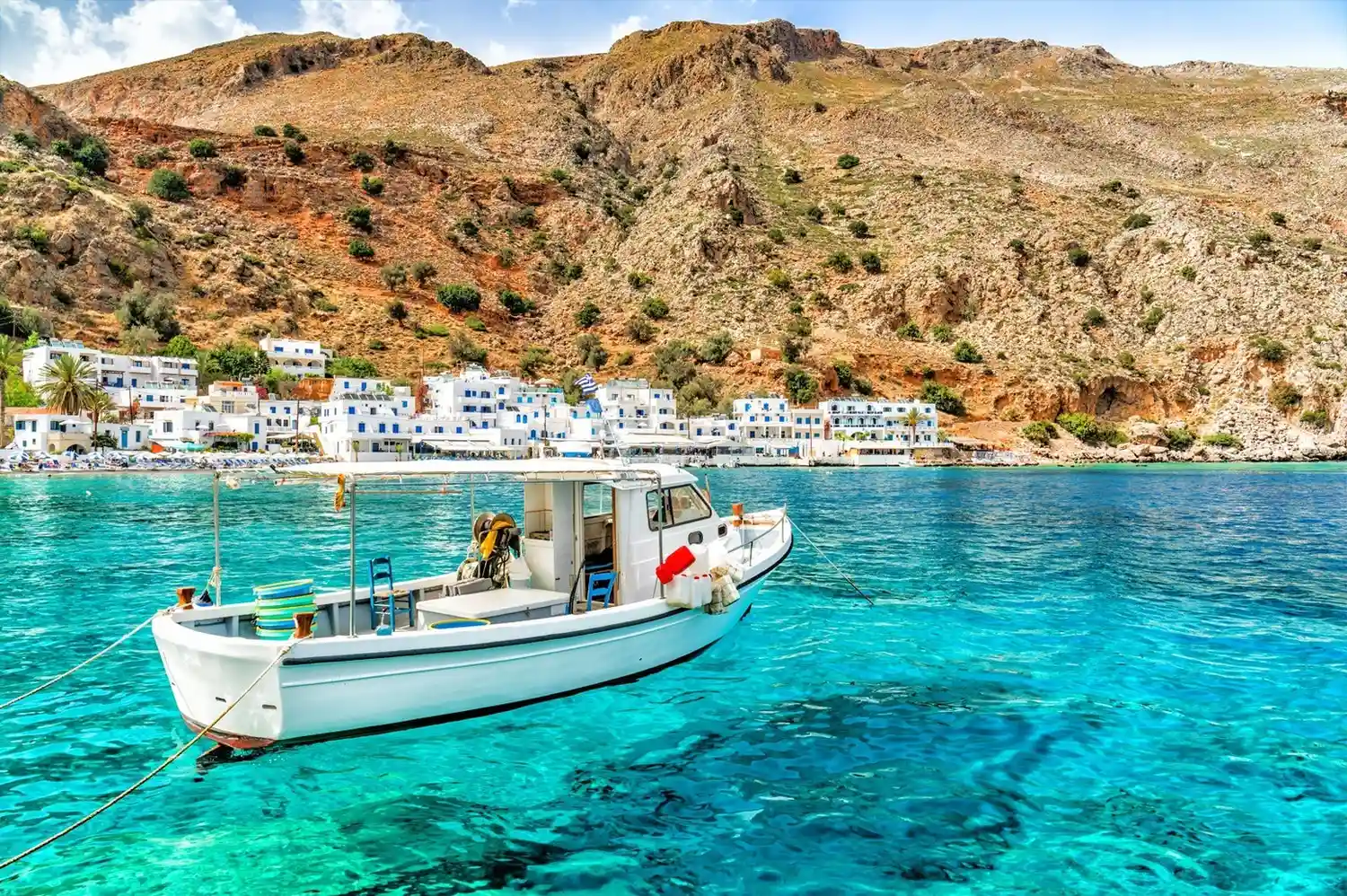 Crete's towns and beaches