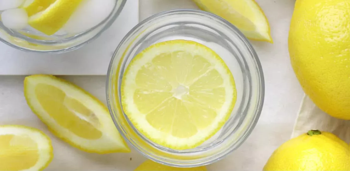 lemon-hot water