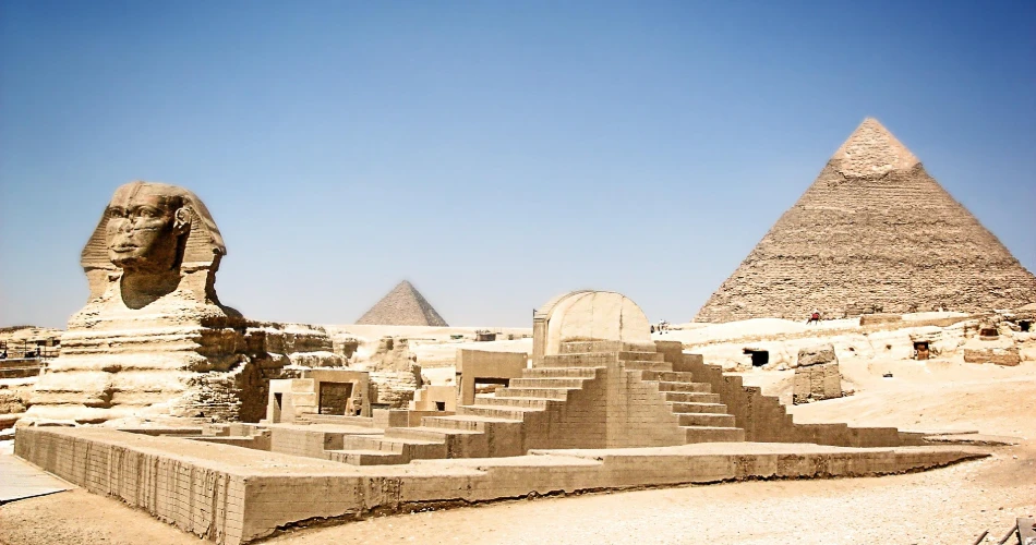 The Pyramids at Giza The Pyramids at Giza