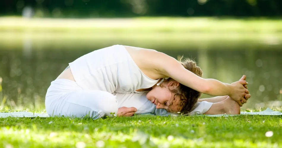 Stay active in the yoga room. Stay active in the yoga room.